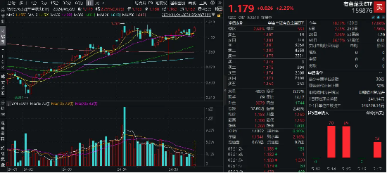 涨疯了！伦铜创上市新高，COMEX黄金回升4月高位，有色龙头ETF（159876）高开3%！标的指数本轮累涨38.98%！  第2张