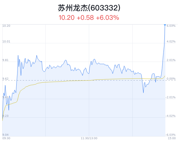 2024澳门精准正版资料：瞩目！苏州龙杰突破10元，主力资金大涌入！