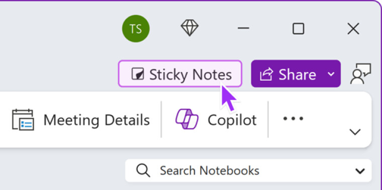 微软 OneNote 正式整合“便笺”功能，可将笔记快速固定至 Windows 桌面