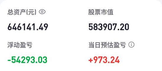 胡锡进：今天挣了973元，总亏损是5.4万元  第1张