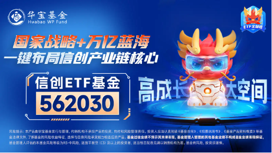 王者归来！信创ETF基金（562030）豪涨4．93%！标的指数成份股全部收红，超八成个股涨超4%！  第6张