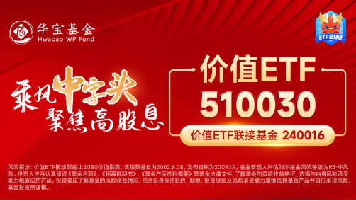 高股息再发力，金融股猛攻，价值ETF（510030）盘中上探1.02%，冲击年内高点！