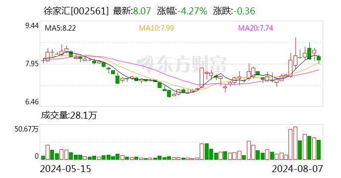 徐家汇及公司总经理、董秘均收监管警示函