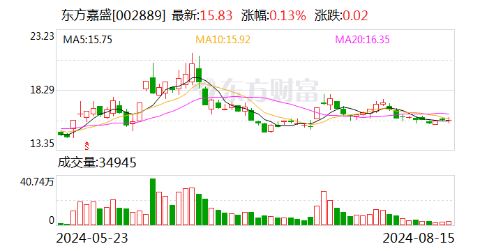 东方嘉盛上半年收入同比增长12.67% 跨境电商业务迅速放量  第1张