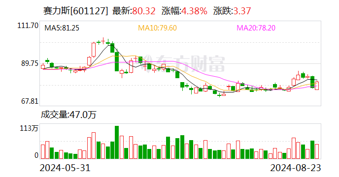 华为引望“呼朋引伴”！赛力斯大消息 拟115亿元入股！