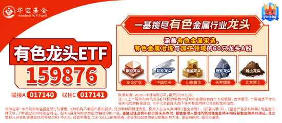 锂矿股领涨，有色金属奋力上冲！天齐锂业涨超5%，有色龙头ETF（159876）盘中上探1．4%