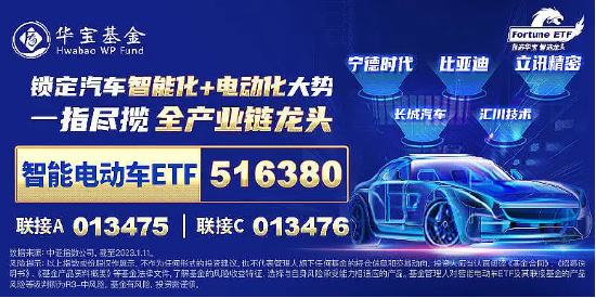 数据出炉！新能源汽车销量增速继续攀升，智能电动车ETF（516380）盘中涨超3%，四维图新飙涨7%！  第2张