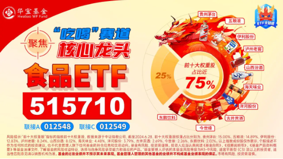 白酒、大众品齐发力，食品ETF（515710）盘中上探1.46%！主力资金持续加码  第3张