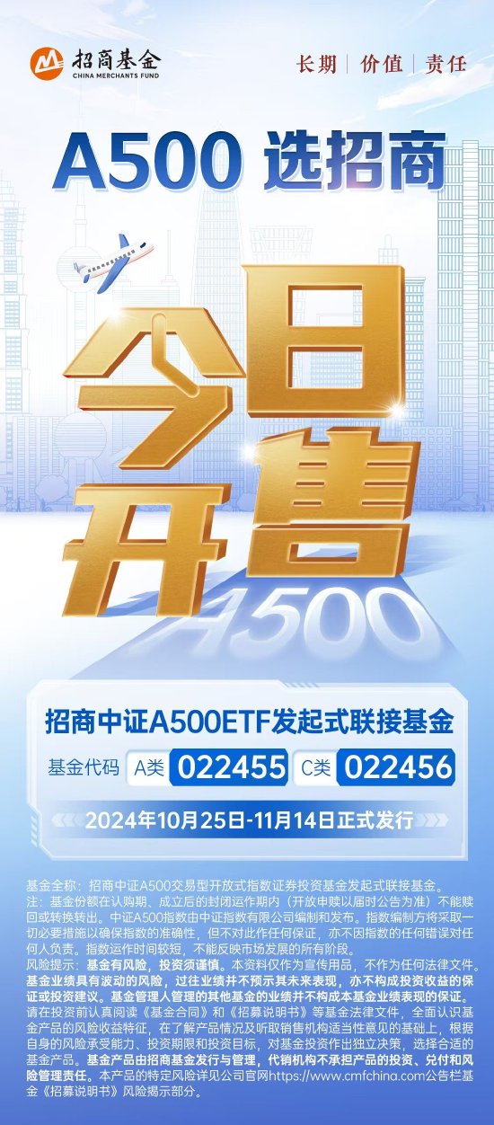 首批中证A500ETF联接发行！招商中证A500ETF发起式联接基金有何看点？  第3张